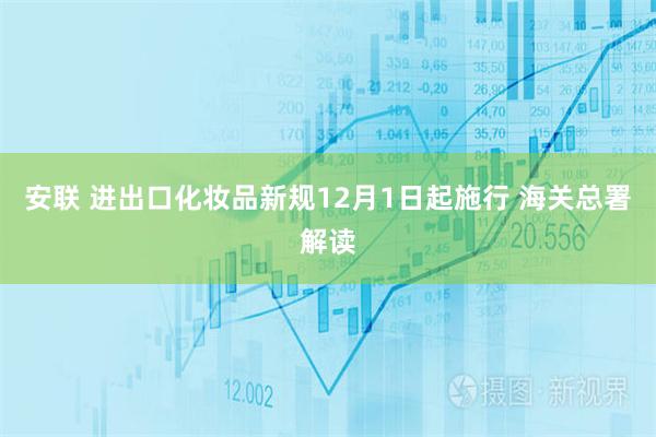 安联 进出口化妆品新规12月1日起施行 海关总署解读