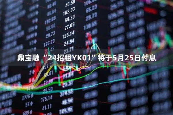 鼎宝融 “24招租YK01”将于5月25日付息