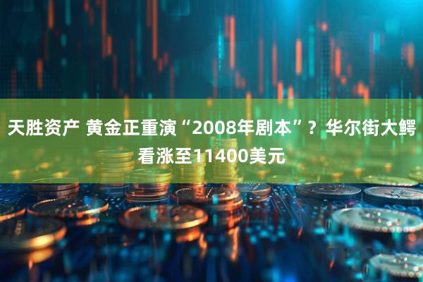 天胜资产 黄金正重演“2008年剧本”？华尔街大鳄看涨至11400美元