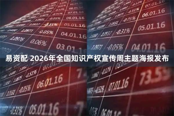 易资配 2026年全国知识产权宣传周主题海报发布