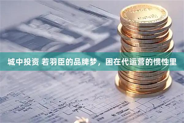 城中投资 若羽臣的品牌梦，困在代运营的惯性里