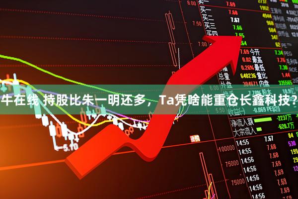 牛在线 持股比朱一明还多，Ta凭啥能重仓长鑫科技？